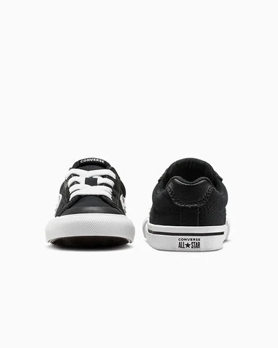 Converse Sport Casual Easy-On Black/White/Black, Heel View