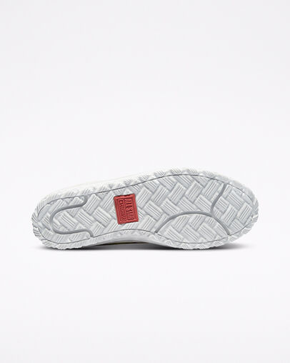 Pro Leather X2 Washed Florals Egret/Terracotta Pink/White, Outsole View