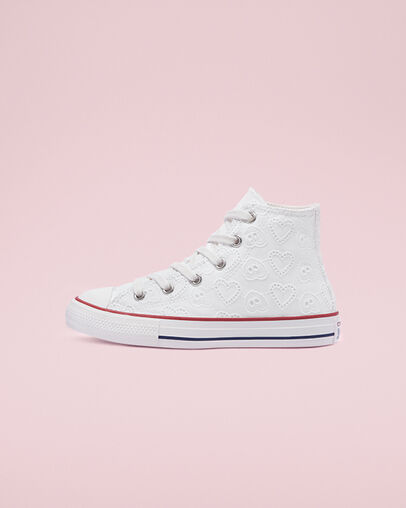 Love Ceremony Chuck Taylor All Star Blanc/Blanc vintage/Multicolore, Inner Side View