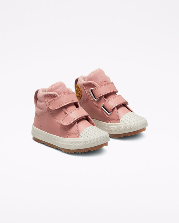 Chuck Taylor All Star Berkshire Boot Easy-On Leather Rust Pink/Rust Pink/Pale Putty