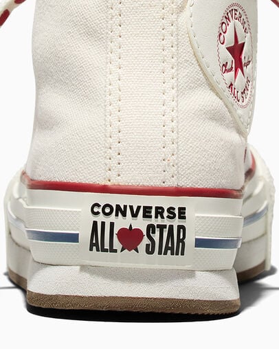 Chuck Taylor All Star Lift Platform Valentine's Day Vintage White/Vintage White