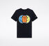 T-shirt Jump Ball Smiley Noir