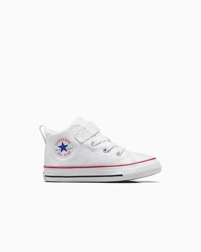Chuck Taylor All Star Malden Street Easy-On Canvas White/Red/Blue, Outer Side View