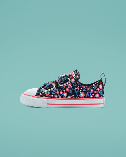 Chuck Taylor All Star Easy-On Ditsy Floral Black/Bold Pink, Inner Side View