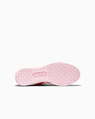 Run Star Trainer Red/New Found Bloom/Egret, Outsole View