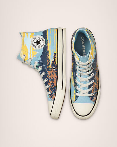 Chuck Taylor All Star The Great Outdoors Sea Salt Blue/Egret, Top and Side View
