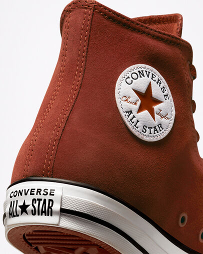 Converse Color Leather Chuck Taylor All Star Cedar Bark/Schwarz/Wei&szlig;, Detail Angle View