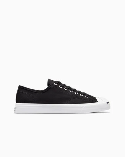 Jack Purcell Canvas Black/White/Black, Outer Side View