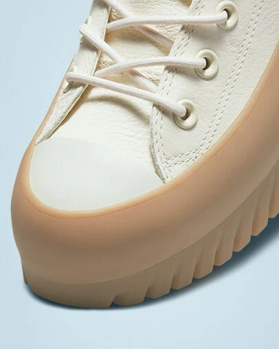 Chuck Taylor All Star Lugged Winter 2.0 Egret/Light Twine, Detail Angle View