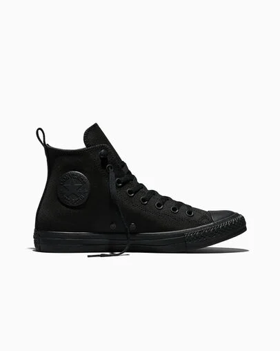 Chuck Taylor All Star TecTuff Black/Black/Black, Outer Side View