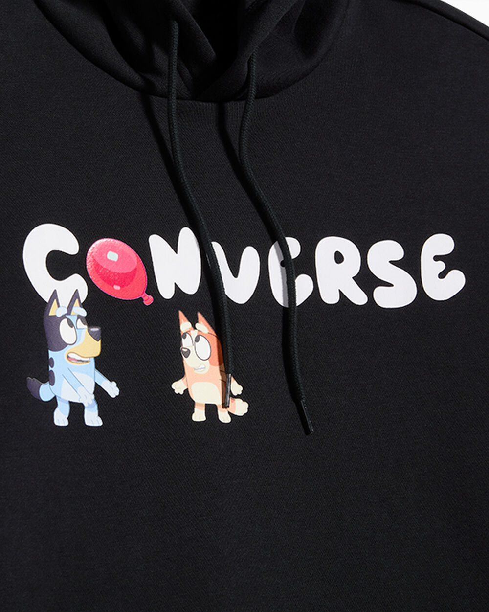 Thumbnail - Converse x Bluey Graphic Hoodie Black