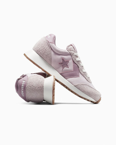 Converse Omega Trainer Pastel Summit Pink/Barely Grape, Detail Angle View