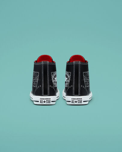 Future Utility Chuck Taylor All Star Nero/University Red/Bianco, Heel View