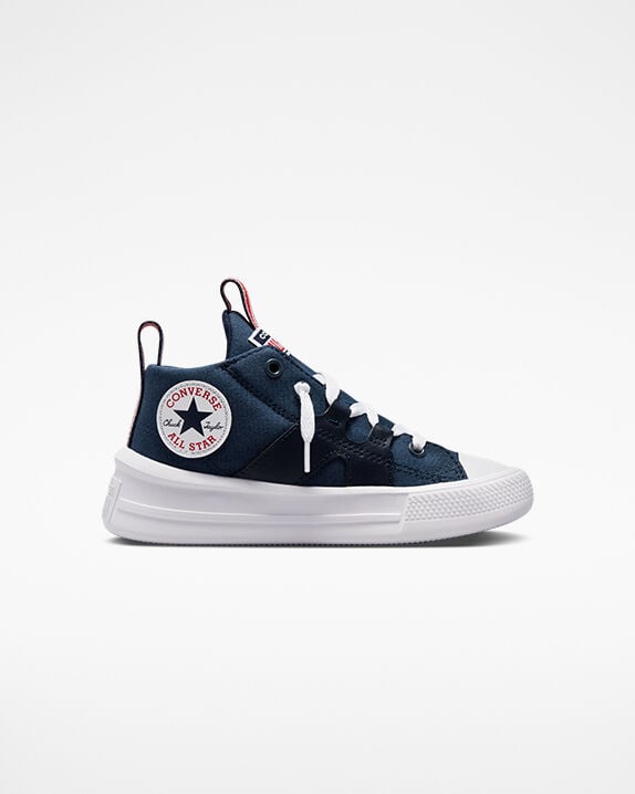 converse basse enfant rouge