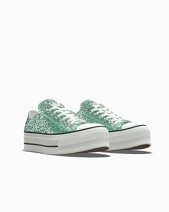 Custom Chuck Taylor All Star Lift Platform Glitter By You