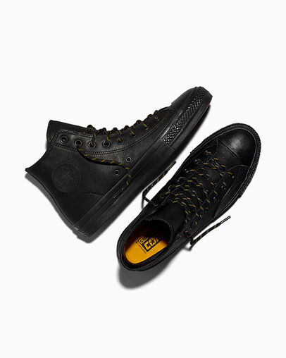 Converse CONS CTAS Pro Leather Black/Yellow/Total Eclipse — foto 7