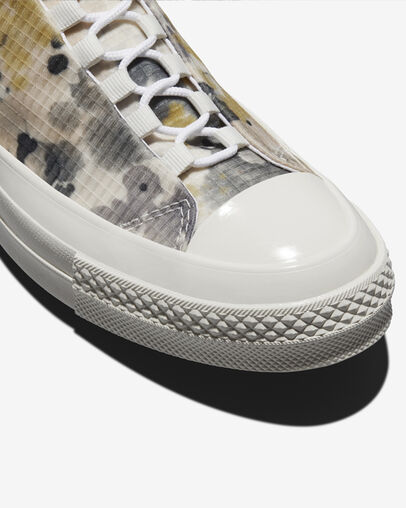 Chuck 70 Washed Florals Sesame/Gravel/Egret, Detail Angle View