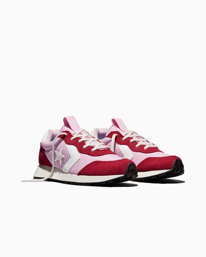 Omega Trainer New Found Bloom/Red, Top and Side View