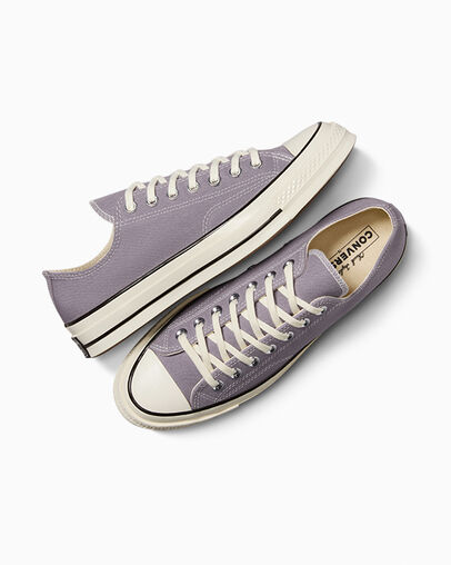 Chuck 70 Vintage Canvas Mauve Stone/Egret/Schwarz, Angled View