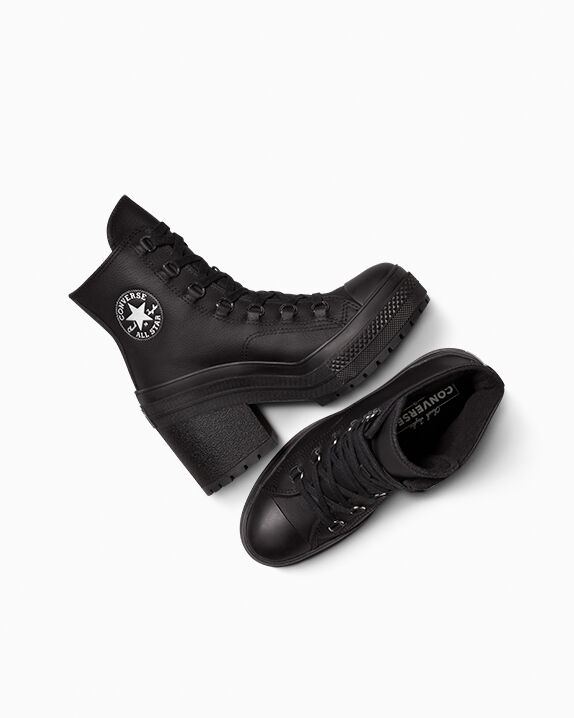 Chuck 70 De Luxe Heel Platform Leather