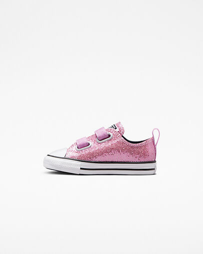 Chuck Taylor All Star Easy-On Glitter Pink/Beyond Pink/Black, Inner Side View
