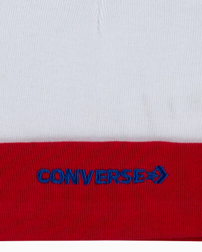 3-Piece Chuck Taylor Bodysuit Set Rojo Converse/Blanco, Detail View