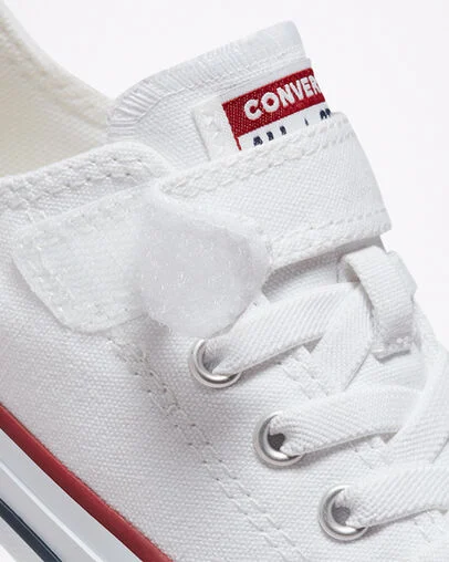 Chuck Taylor All Star Easy-On White/White/Natural, Detail Angle View