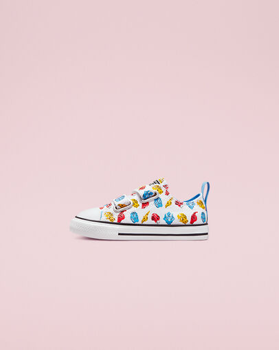 Chuck Taylor All Star Easy-On Dino Daze White/University Blue, Inner Side View