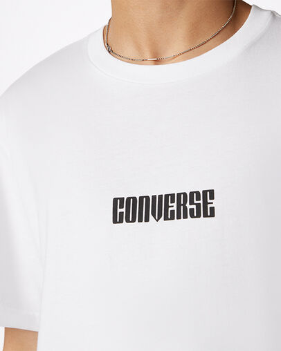 t-shirt Star Chevron Box &agrave; manches courtes Blanc, Detail View