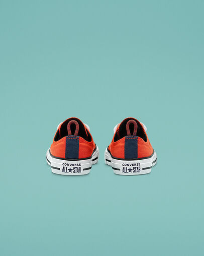 Converse Color Chuck Taylor All Star Amapola brillante/Azul marino medianoche, Heel View