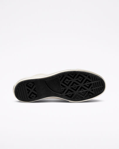 Chuck Taylor All Star Lift Platform Egret/Black/Egret, Outsole View