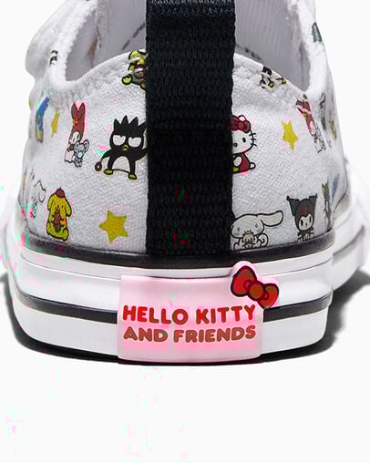 Converse x Hello Kitty And Friends Chuck Taylor All Star Easy-On BFFS White/Black/White, Detail Angle View