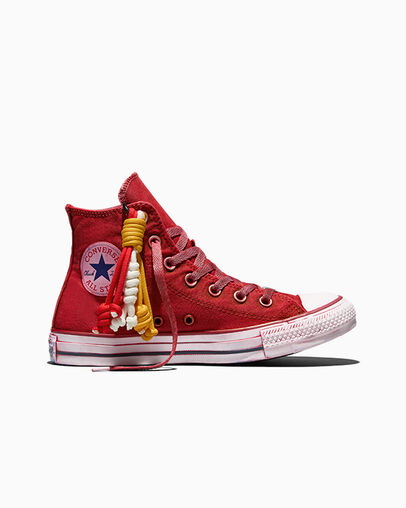 Chuck Taylor All Star Patriotic Country Red Dyed, Outer Side View