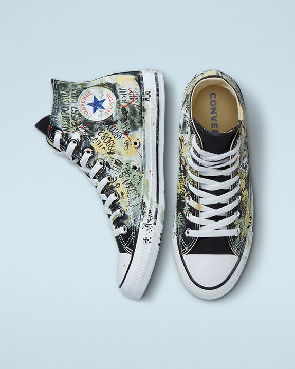 platform converse camo