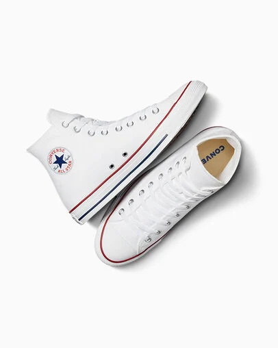 Chuck Taylor All Star Canvas Optical White, Angled View