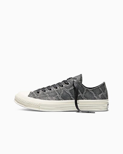 Chuck 70 Snakeskin Print Black/Black/Egret, Inner Side View