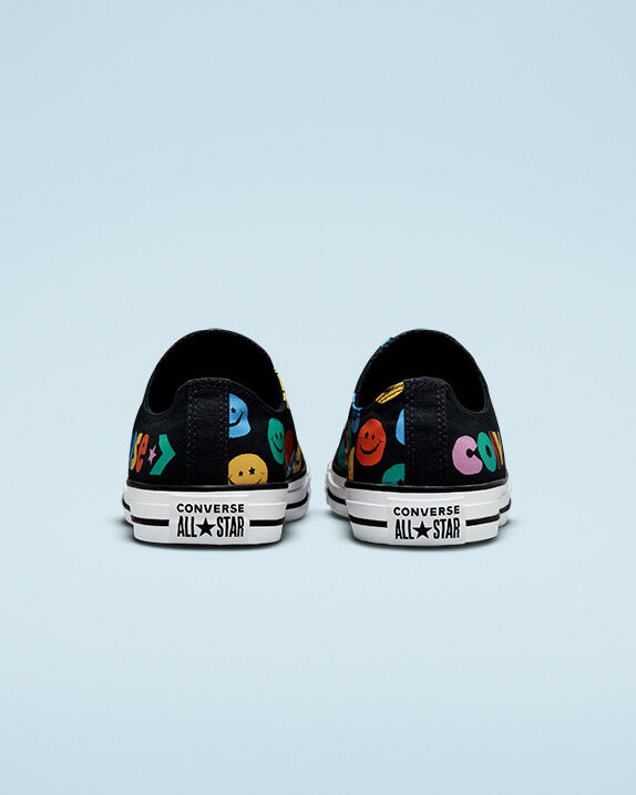 Chuck Taylor All Star Happy Faces Unisex Low-Top Shoe