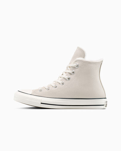 Chuck Taylor All Star Cozy Suede Light Dune/Egret/Egret, Inner Side View