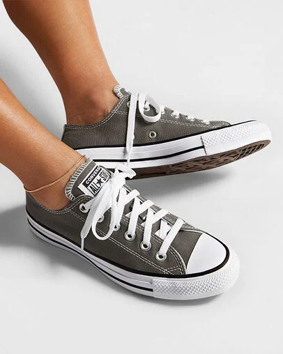 Chuck Taylor All Star Canvas Charcoal, Reflective View