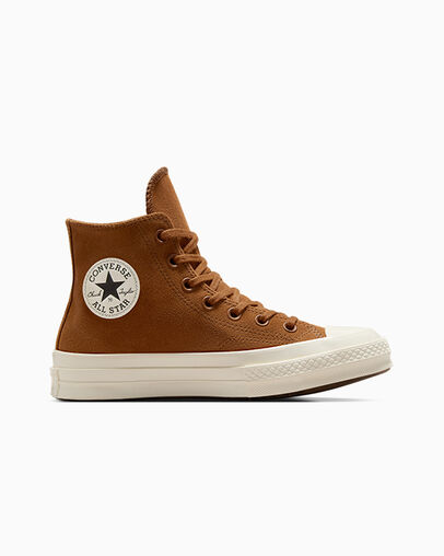 Chuck 70 Colorful Suede Tostado c&aacute;lido/Garza/Negro, Outer Side View