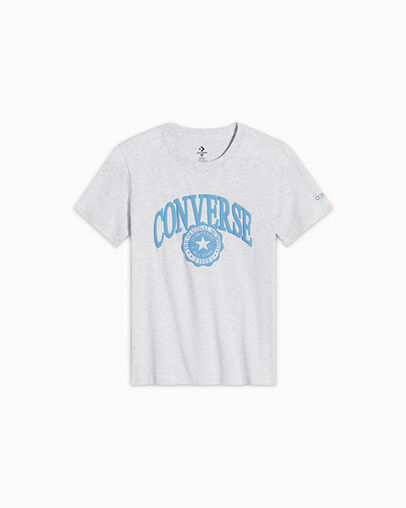 T-Shirt Birch Heather, Front View