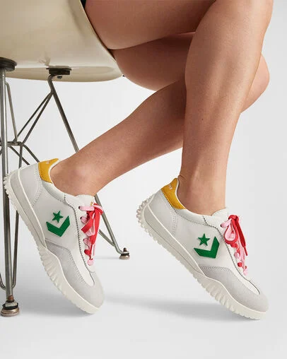 Run Star Trainer Color Pop Vintage White/Green/Yellow/Red, Reflective View