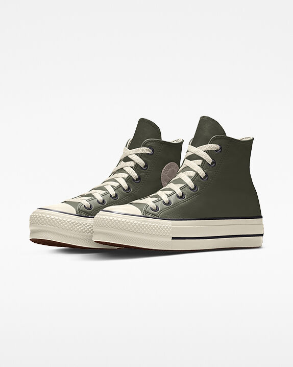 custom leather chucks