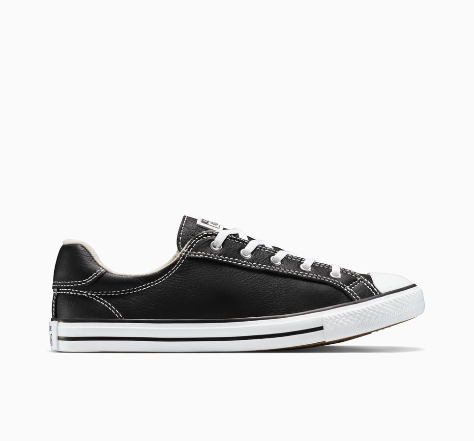 Chuck Taylor All Star Dainty Lucky Leather Black/White/Black