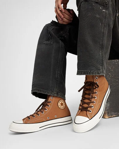 Chuck 70 Houndstooth Lining Incensed/Grounded/Egret, Reflective View