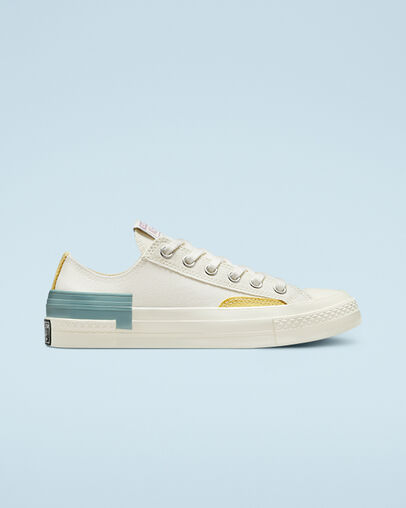 Chuck 70 Color Pop Blanc vintage/&Eacute;cru/Douceur aloe vera, Outer Side View