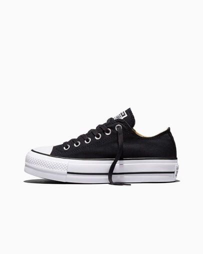 Chuck Taylor All Star Lift Platform Canvas Black/White/White, Inner Side View