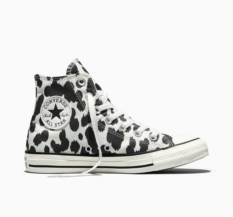 Chuck Taylor All Star Cow Print Black/Egret/Black