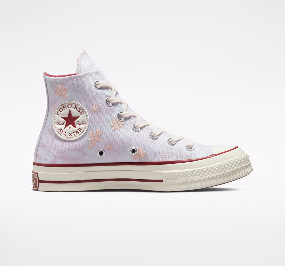 Chuck 70 Embroidered Desert Floral Egret/Barely Rose/Cedar