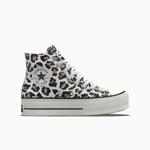 Converse Custom Chuck Taylor All Star Lift Platform By You Leopard – 171209CHO24_leoaprd_COP